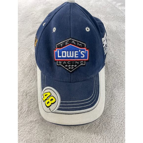 Jimmie Johnson #48 Lowe’s Racing NASCAR Hat – Hendrick Motorsports 20 Years - Picture 1 of 9